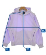adidas（アディダス）パーカー 紫 サイズ:M レディース/2200696069093