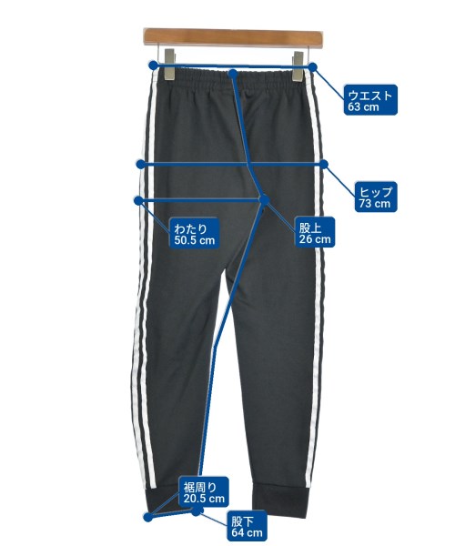 adidas（アディダス）スウェットパンツ 黒 サイズ:S メンズ/2200698557024