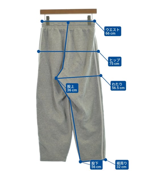 adidas（アディダス）スウェットパンツ グレー サイズ:S レディース/2200648706113