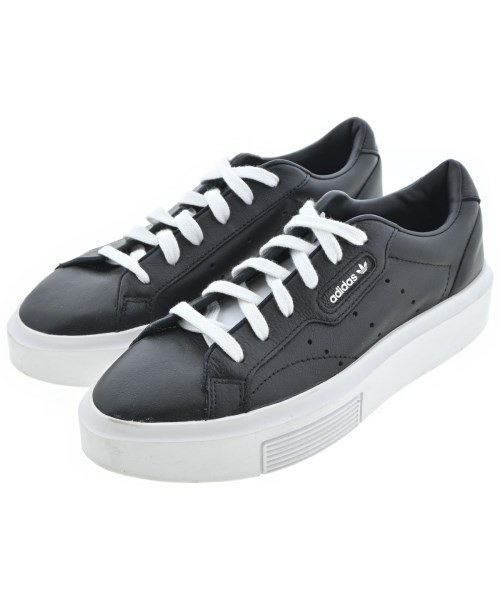 adidas(アディダス)スニーカー 黒 サイズ:23.5cm/2200655282044