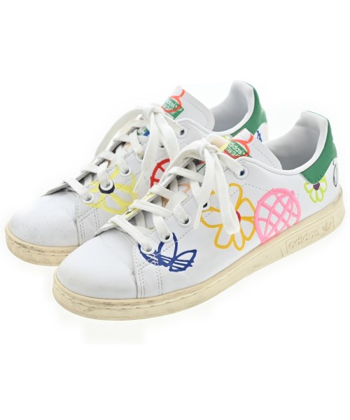 adidas(アディダス)スニーカー 白 サイズ:22.5cm/2200655497127