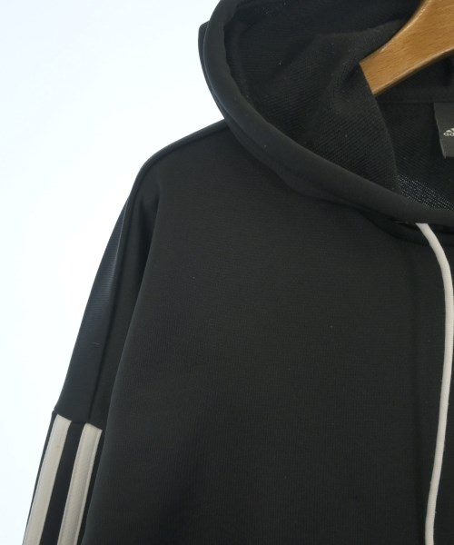 adidas（アディダス）パーカー 黒 サイズ:S レディース/2200655907039