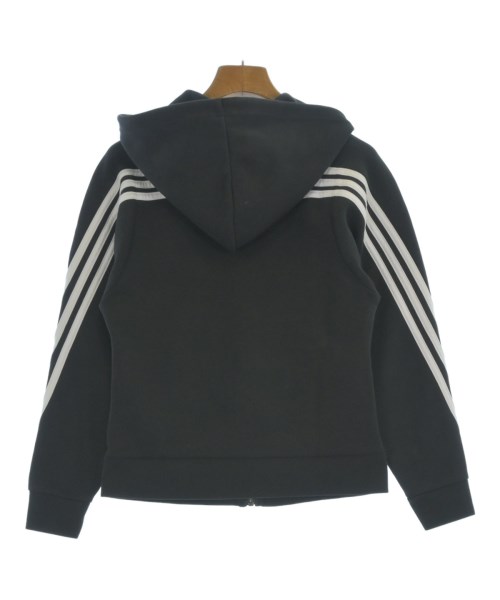 adidas（アディダス）パーカー 黒 サイズ:S レディース/2200655907046