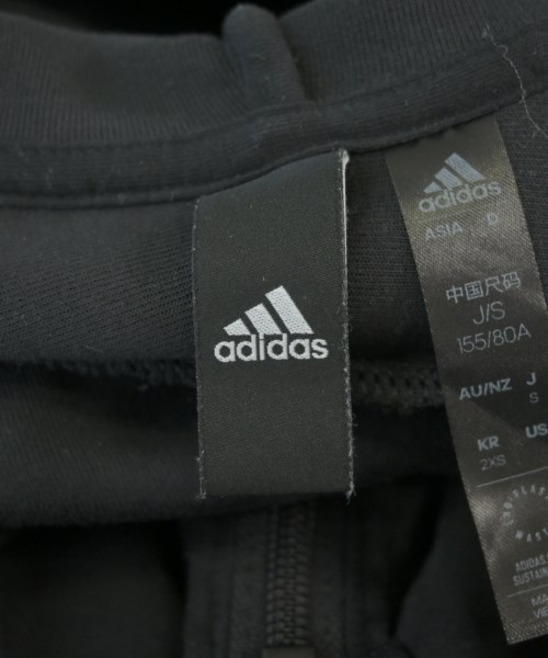 adidas（アディダス）パーカー 黒 サイズ:S レディース/2200655907046