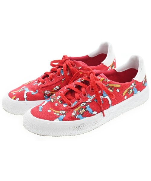 adidas(アディダス)スニーカー 赤 サイズ:23cm/2200656074082