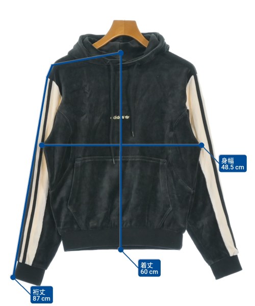 adidas（アディダス）パーカー 黒 サイズ:XS レディース/2200656090013