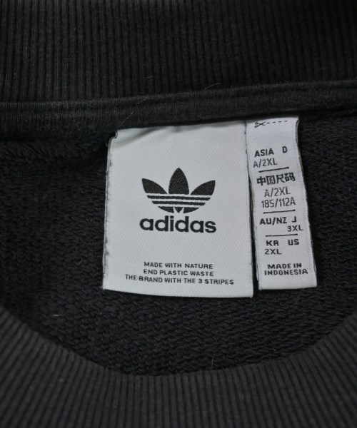adidas（アディダス）スウェット 黒 サイズ:2XL(XXL位) メンズ/2200656095025
