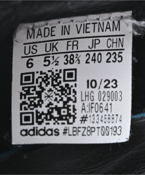 adidas（アディダス）スニーカー 黒 サイズ:24cm レディース/2200648675020