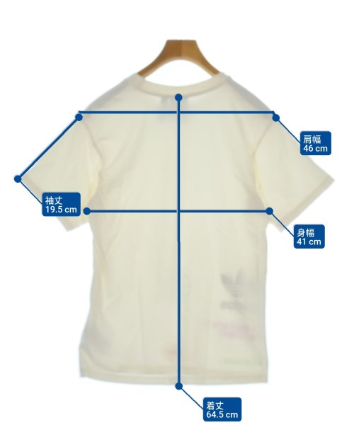 adidas（アディダス）Tシャツ・カットソー 白 サイズ:S レディース/2200651440233