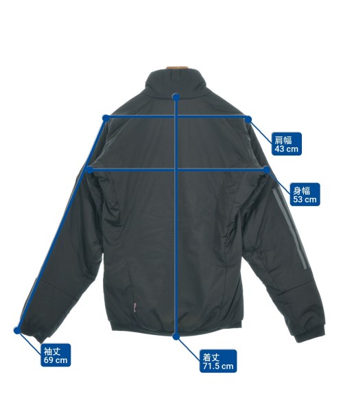 adidas（アディダス）ブルゾン 黒 サイズ:M メンズ/2200657255015