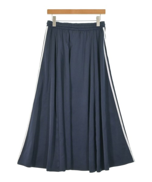 adidas（アディダス）ロング・マキシ丈スカート 紺 サイズ:L レディース/2200658143076