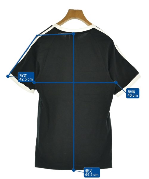 adidas（アディダス）Tシャツ・カットソー 黒 サイズ:XS メンズ/2200652876116