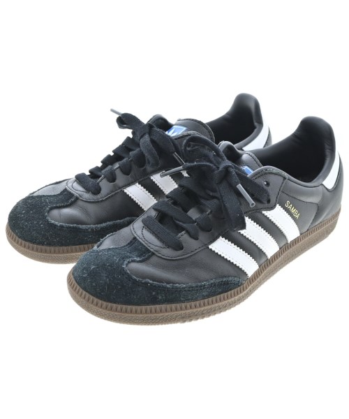 adidas(アディダス)スニーカー 黒 サイズ:23.5cm/2200654291108