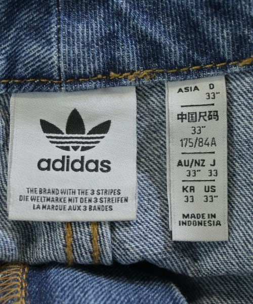 adidas（アディダス）デニムパンツ 青 サイズ:33(L位) メンズ/2200660703015