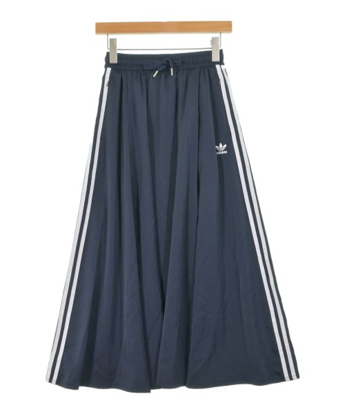 adidas(アディダス)ロング・マキシ丈スカート 紺 サイズ:S/2200657949044