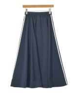 adidas（アディダス）ロング・マキシ丈スカート 紺 サイズ:S レディース/2200657949044