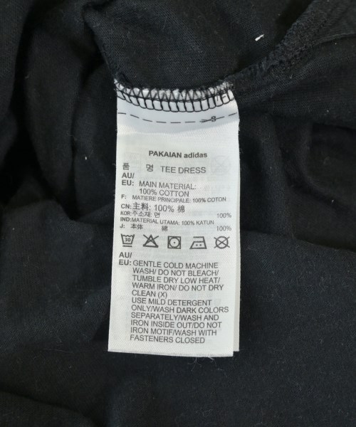 adidas（アディダス）ワンピース 黒 サイズ:S レディース/2200706004038