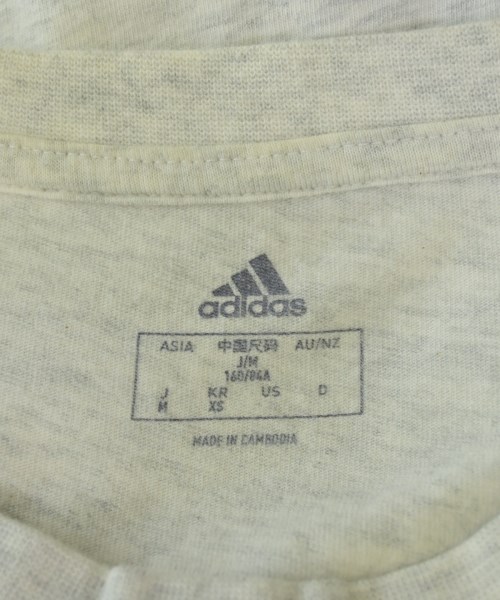 adidas（アディダス）Tシャツ・カットソー グレー サイズ:M レディース/2200707918068