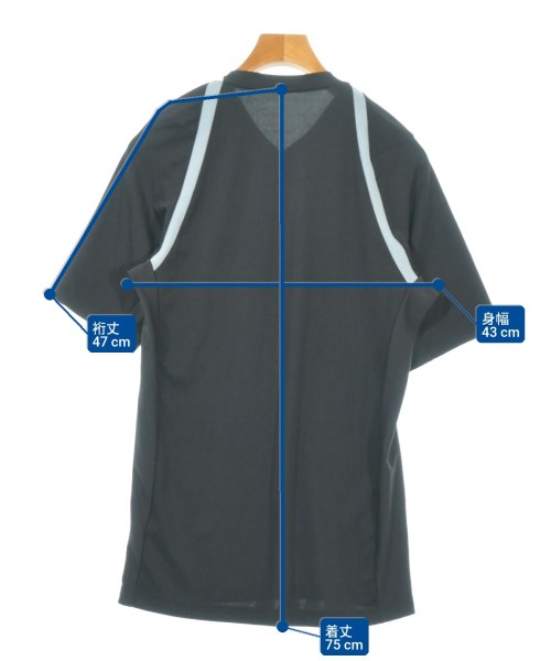 adidas（アディダス）Tシャツ・カットソー 黒 サイズ:M メンズ/2200709099031