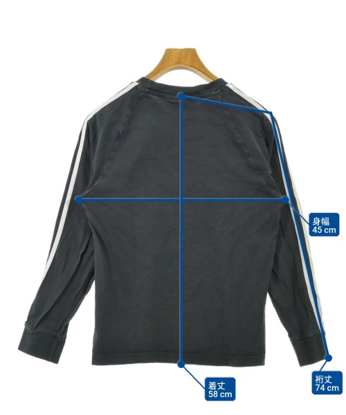 adidas（アディダス）Tシャツ・カットソー グレー サイズ:S レディース/2200711423022