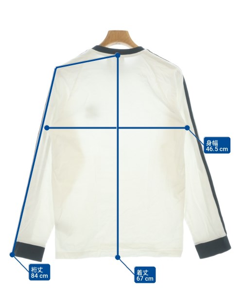 adidas（アディダス）Tシャツ・カットソー 白 サイズ:M メンズ/2200708723227