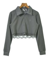 adidas（アディダス）Tシャツ・カットソー グレー サイズ:M レディース/2200705958059