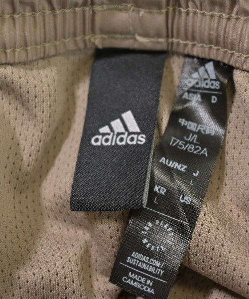 adidas（アディダス）ショートパンツ ベージュ サイズ:L メンズ/2200713170092