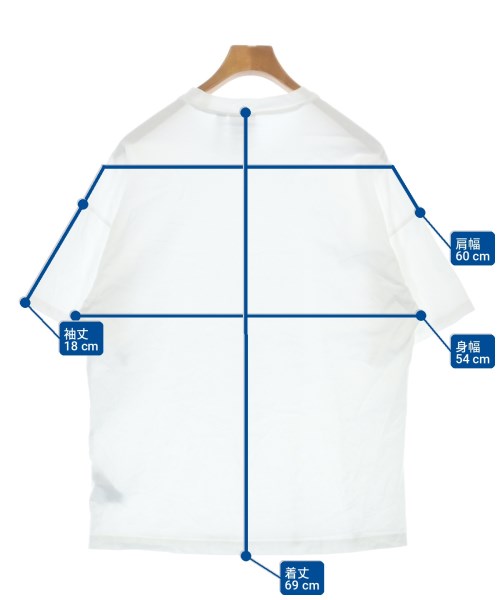 adidas（アディダス）Tシャツ・カットソー 白 サイズ:M メンズ/2200710450104