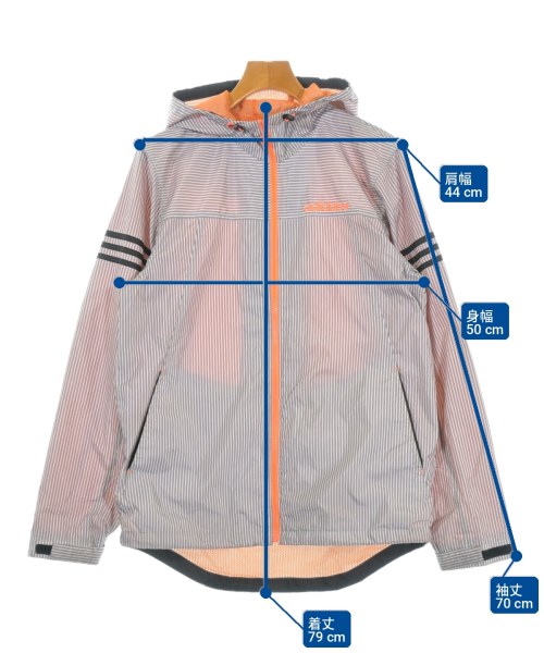 adidas（アディダス）マウンテンパーカー グレー サイズ:O(XL位) メンズ/2200715575062