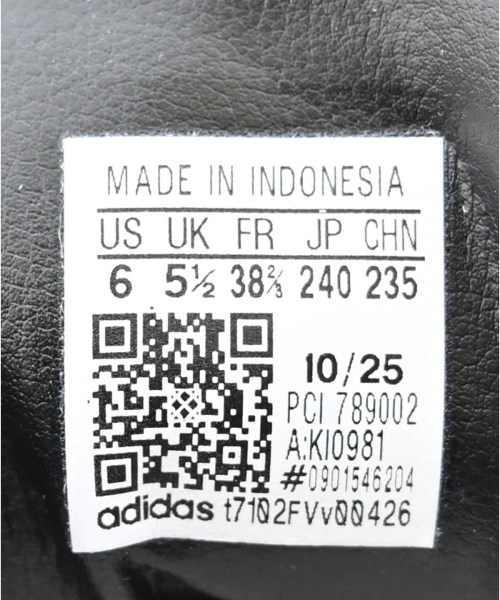 adidas（アディダス）スニーカー 黒 サイズ:24cm レディース/2200712843133