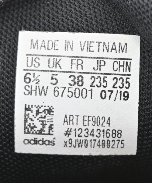 adidas（アディダス）スニーカー 黒 サイズ:23.5cm レディース/2200716330042