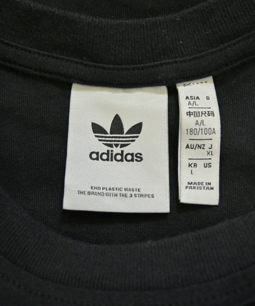 adidas（アディダス）Tシャツ・カットソー 黒 サイズ:XL メンズ/2200713794106