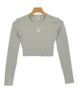 adidas（アディダス）Tシャツ・カットソー グレー サイズ:XS レディース/2200712842075