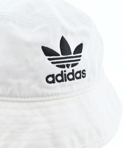 adidas（アディダス）ハット 白 サイズ:57-60 メンズ/2200718622046