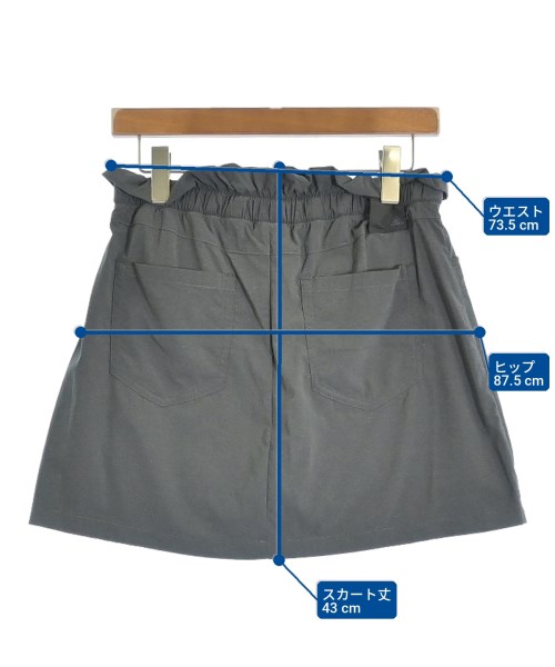 adidas（アディダス）ミニスカート グレー サイズ:OT(XL位) レディース/2200711348103
