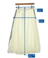 adidas（アディダス）ロング・マキシ丈スカート 白 サイズ:M レディース/2200719091056