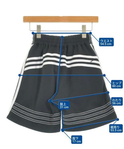 ALEXANDER WANG（アレキサンダーワン）ショートパンツ 黒 サイズ:3XS レディース/2200718293260