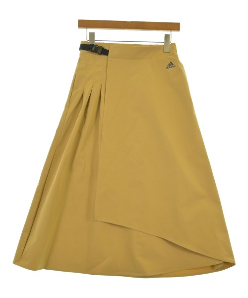 adidas(アディダス)ロング・マキシ丈スカート ベージュ サイズ:M/2200645277012