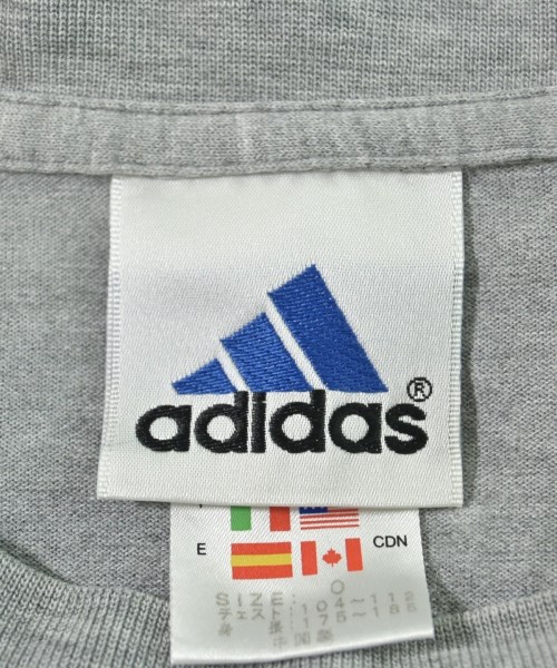 adidas（アディダス）Tシャツ・カットソー グレー サイズ:O(XL位) メンズ/2200645087031