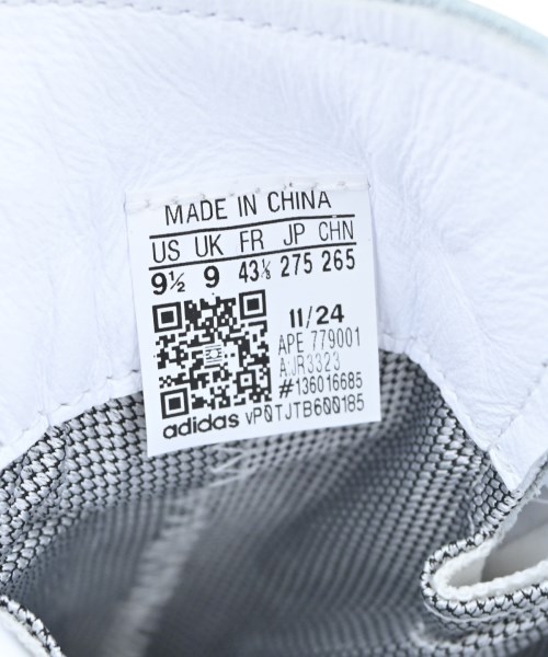 adidas（アディダス）スニーカー 白 サイズ:27.5cm メンズ/2200646145020