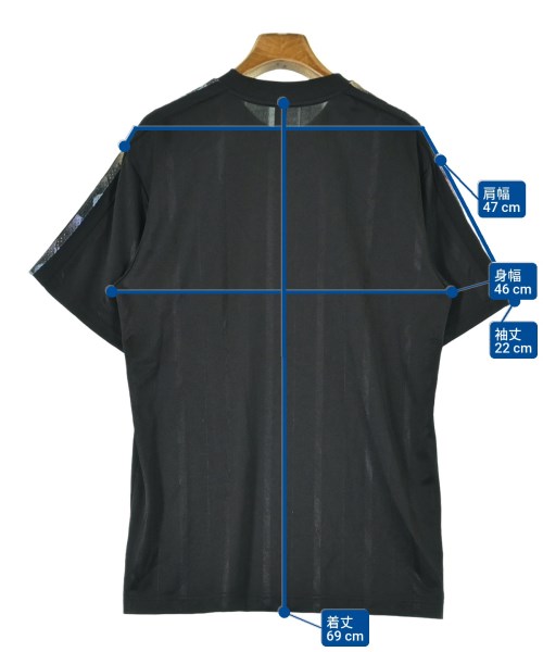 adidas（アディダス）Tシャツ・カットソー 黒 サイズ:S レディース/2200635333032