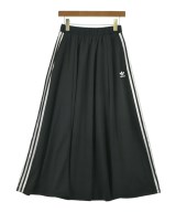 adidas（アディダス）ロング・マキシ丈スカート 黒 サイズ:M レディース/2200637550079