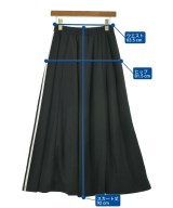 adidas（アディダス）ロング・マキシ丈スカート 黒 サイズ:M レディース/2200637550079