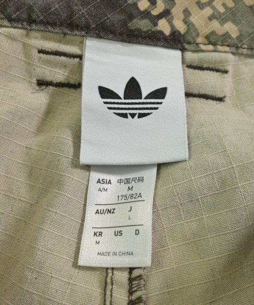 adidas（アディダス）カーゴパンツ カーキ サイズ:L メンズ/2200646123202