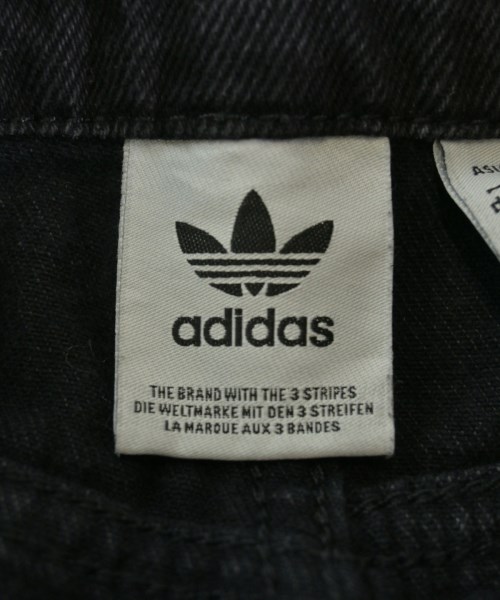adidas（アディダス）デニムパンツ 黒 サイズ:27/30(M位) レディース/2200646367071