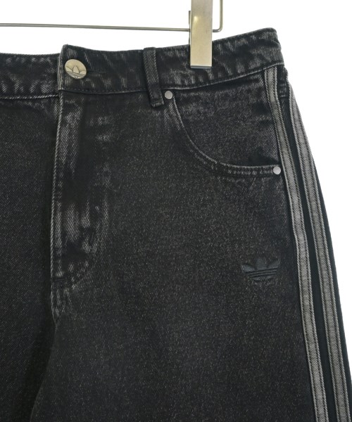 adidas（アディダス）デニムパンツ 黒 サイズ:27/30(M位) レディース/2200646367071