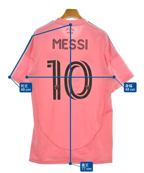 adidas（アディダス）Tシャツ・カットソー ピンク サイズ:M レディース/2200646367088