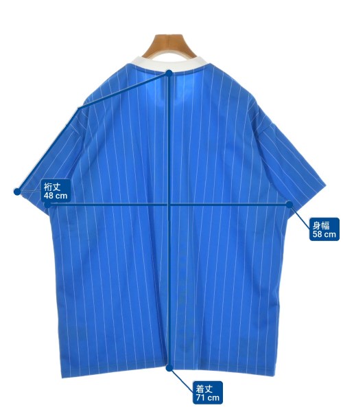 adidas（アディダス）Tシャツ・カットソー 青 サイズ:2XL メンズ/2200647058107