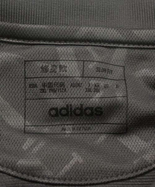 adidas（アディダス）ポロシャツ グレー サイズ:3XL メンズ/2200647058114