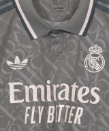 adidas（アディダス）ポロシャツ グレー サイズ:3XL メンズ/2200647058114